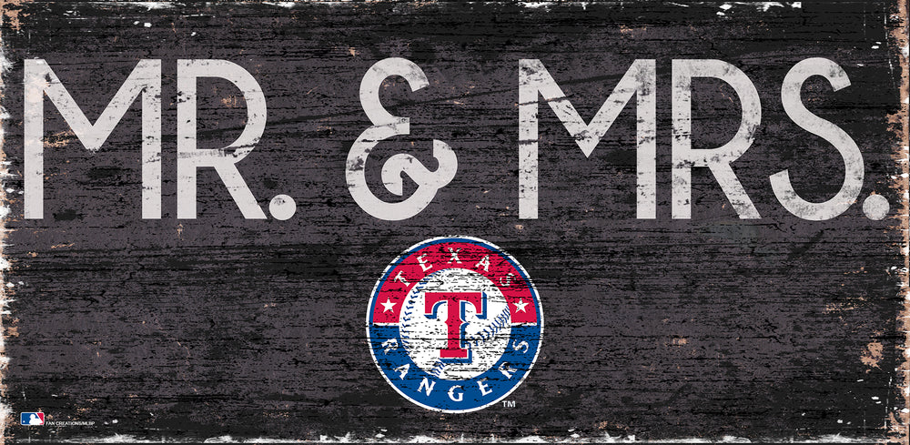 Wholesale MLB0732-Mr & Mrs 6x12 / M0732-Texas Rangers