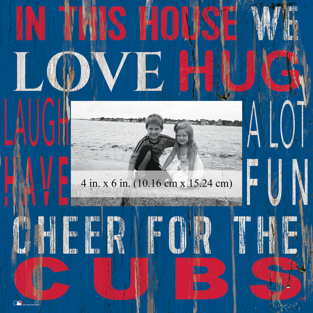 Wholesale MLB0734-In This House Frame / M0734-Chicago Cubs