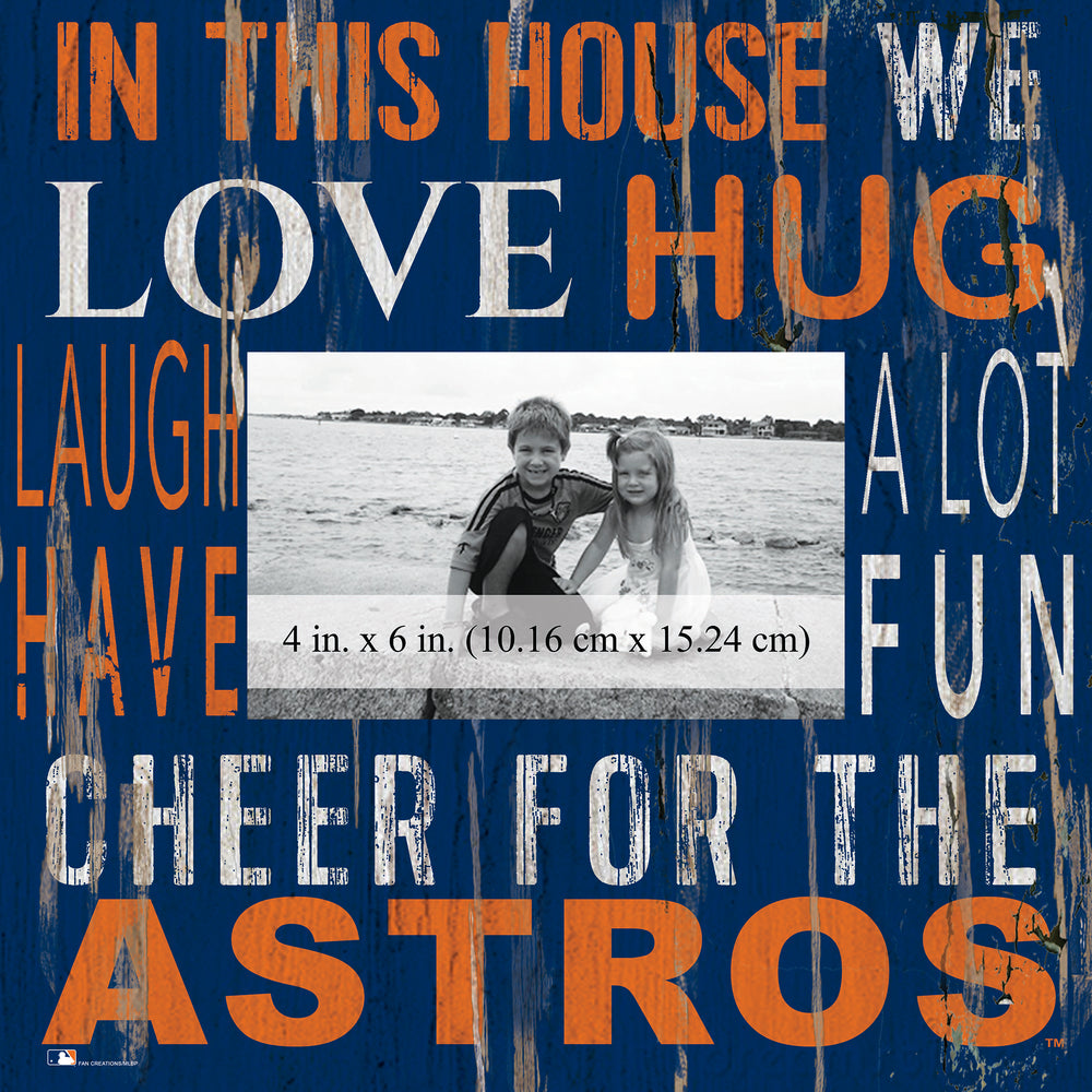 Wholesale MLB0734-In This House Frame / M0734-Houston Astros