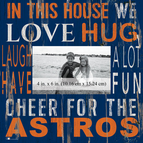 Wholesale MLB0734-In This House Frame / M0734-Houston Astros