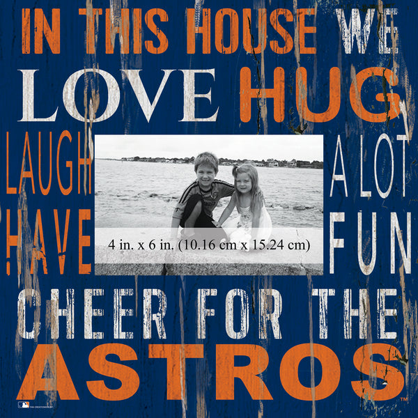 Wholesale MLB0734-In This House Frame / M0734-Houston Astros