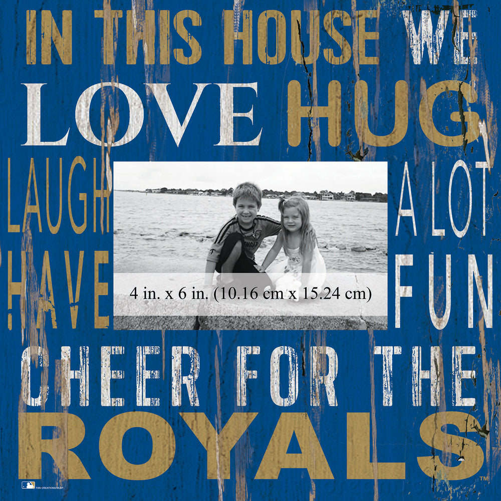 Wholesale MLB0734-In This House Frame / M0734-Kansas City Royals