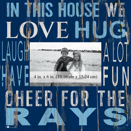 Wholesale MLB0734-In This House Frame / M0734-Tampa Bay Rays