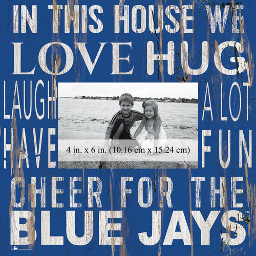 Wholesale MLB0734-In This House Frame / M0734-Toronto Blue Jays