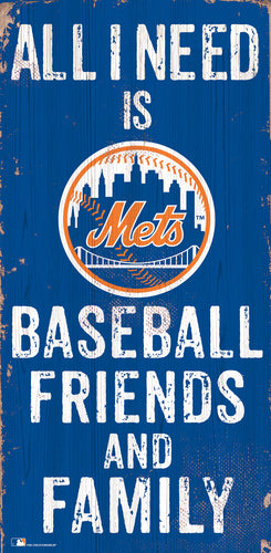 Wholesale MLB0738-All I Need 6x12 V / M0738-New York Mets