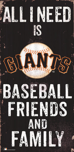 Wholesale MLB0738-All I Need 6x12 V / M0738-San Francisco Giants