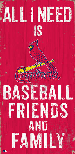 Wholesale MLB0738-All I Need 6x12 V / M0738-St. Louis Cardinals