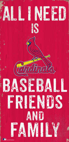 Wholesale MLB0738-All I Need 6x12 V / M0738-St. Louis Cardinals