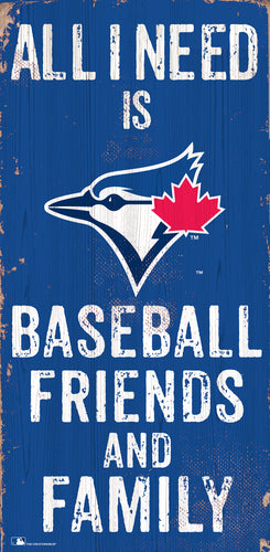 Wholesale MLB0738-All I Need 6x12 V / M0738-Toronto Blue Jays