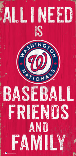 Wholesale MLB0738-All I Need 6x12 V / M0738-Washington Nationals