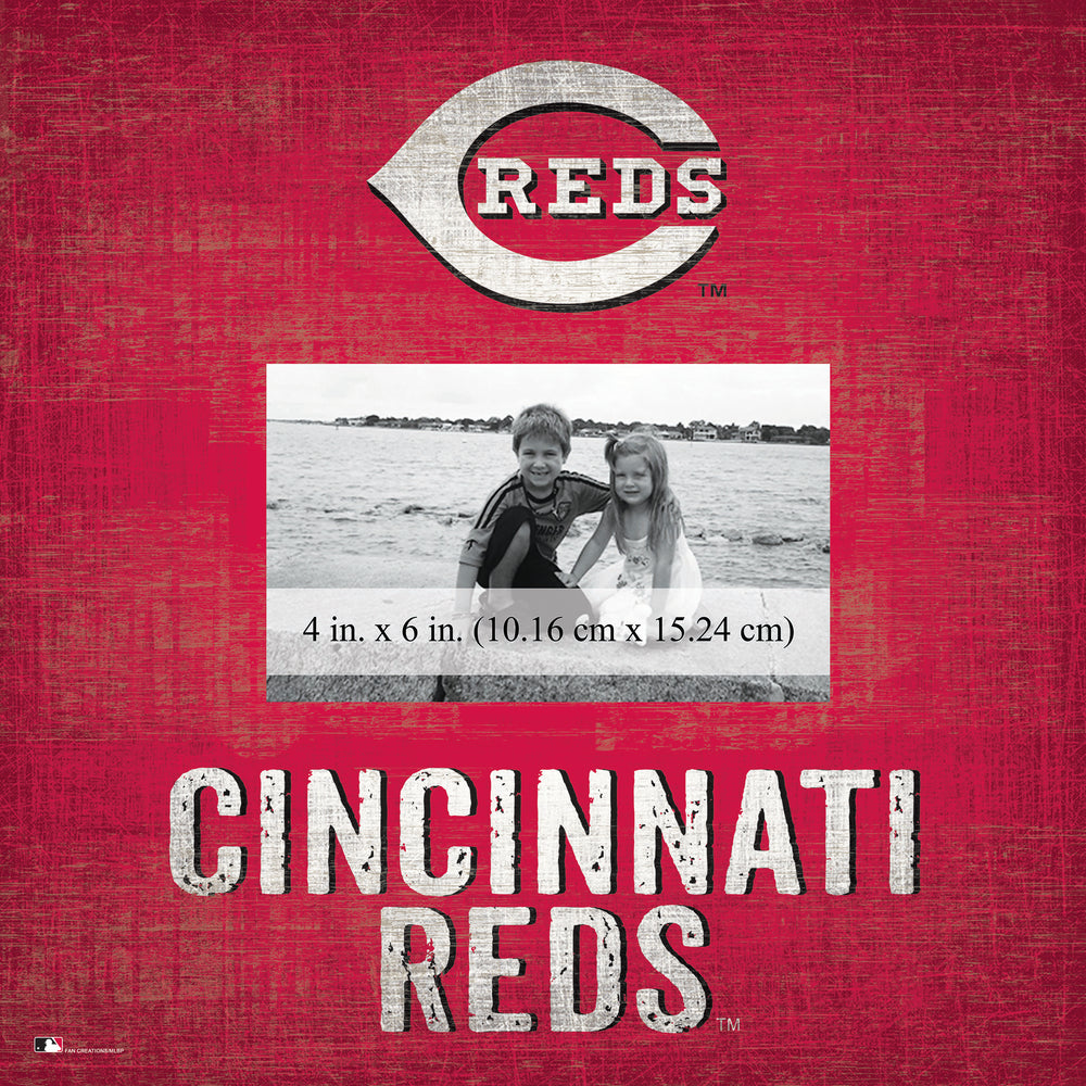 Wholesale MLB0739-Team Name Frame / M0739-Cincinnati Reds