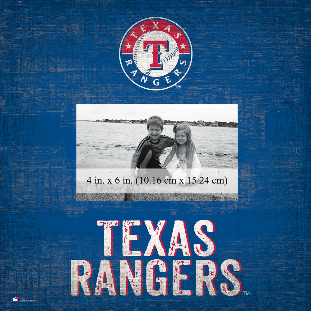 Wholesale MLB0739-Team Name Frame / M0739-Texas Rangers