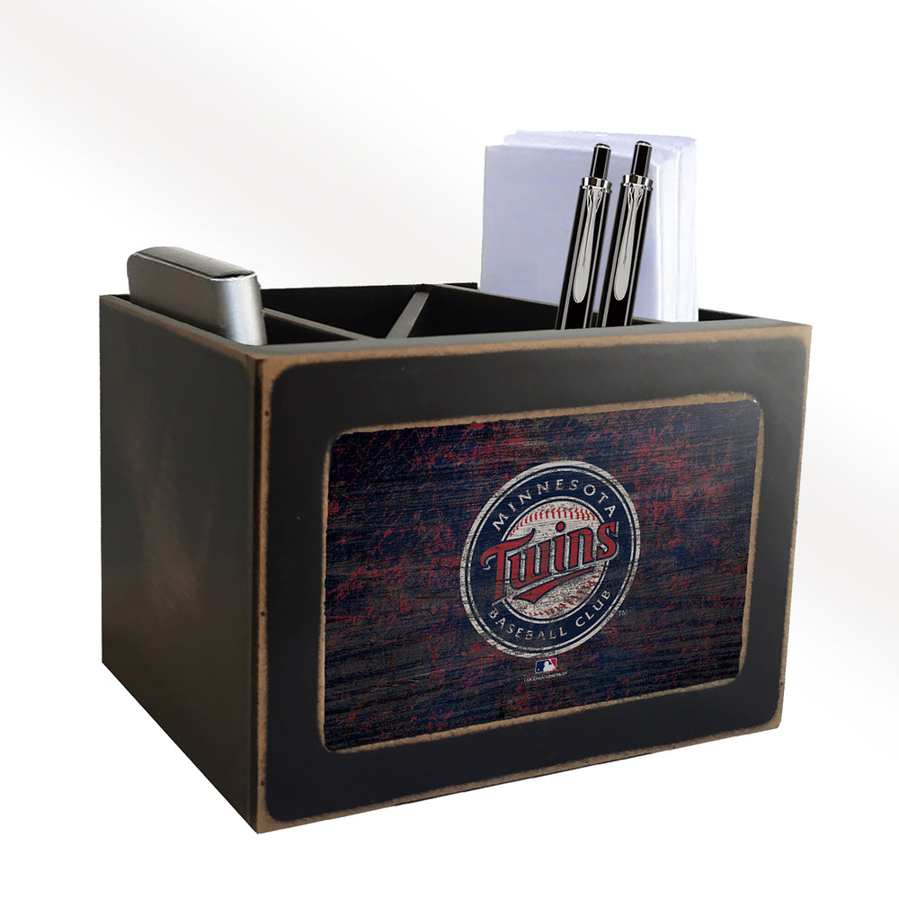 Wholesale MLB0767-Desktop Organizer Color / M0767-Minnesota Twins