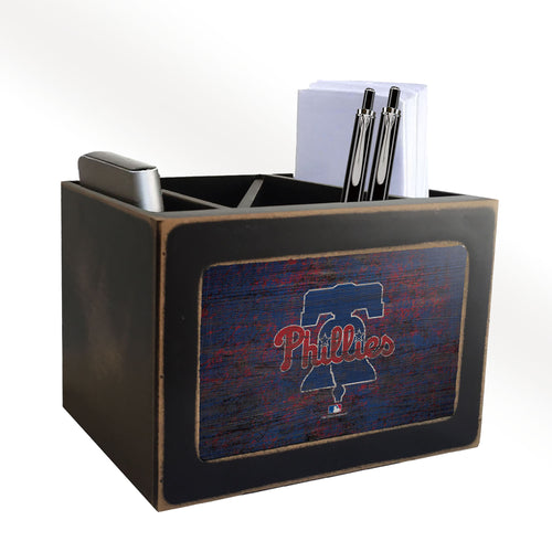 Wholesale MLB0767-Desktop Organizer Color / M0767-Philadelphia Phillies