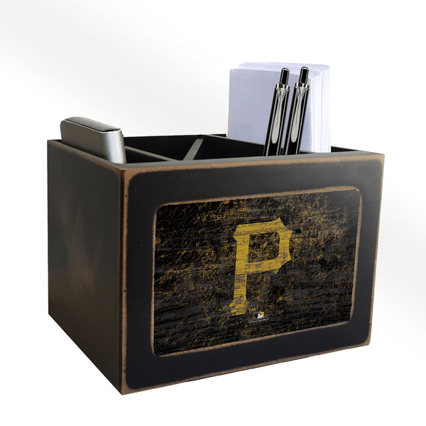 Wholesale MLB0767-Desktop Organizer Color / M0767-Pittsburgh Pirates