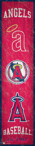 Wholesale MLB0787-Heritage Banner 6x24 / M0787-Los Angeles Angels