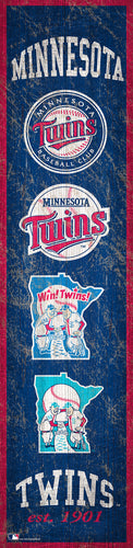 Wholesale MLB0787-Heritage Banner 6x24 / M0787-Minnesota Twins