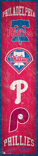 Wholesale MLB0787-Heritage Banner 6x24 / M0787-Philadelphia Phillies