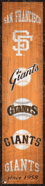 Wholesale MLB0787-Heritage Banner 6x24 / M0787-San Francisco Giants