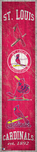 Wholesale MLB0787-Heritage Banner 6x24 / M0787-St. Louis Cardinals