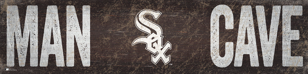 Wholesale MLB0845-Man Cave 6x24 / M0845-Chicago White Sox
