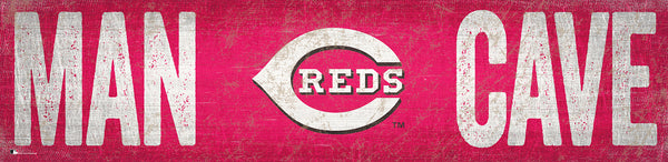 Wholesale MLB0845-Man Cave 6x24 / M0845-Cincinnati Reds