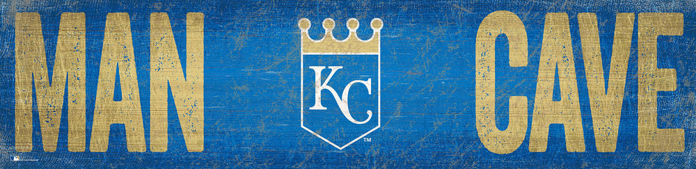 Wholesale MLB0845-Man Cave 6x24 / M0845-Kansas City Royals