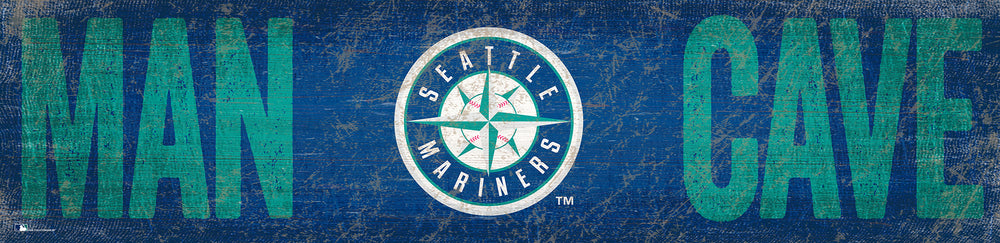 Wholesale MLB0845-Man Cave 6x24 / M0845-Seattle Mariners