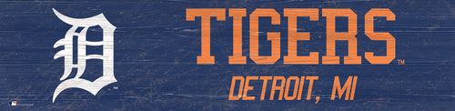 Wholesale MLB0846-Team Name 6x24 / M0846-Detroit Tigers