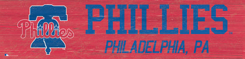 Wholesale MLB0846-Team Name 6x24 / M0846-Philadelphia Phillies