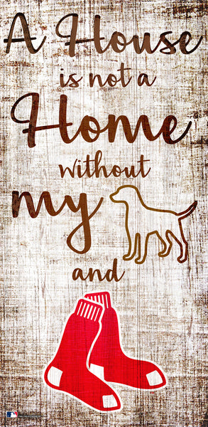 Wholesale MLB0867-House Not Home 6x12 / M0867-Boston Red Sox