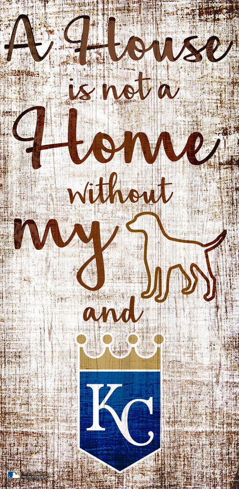 Wholesale MLB0867-House Not Home 6x12 / M0867-Kansas City Royals