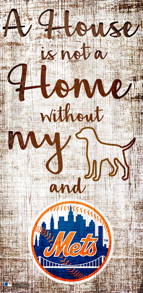 Wholesale MLB0867-House Not Home 6x12 / M0867-New York Mets