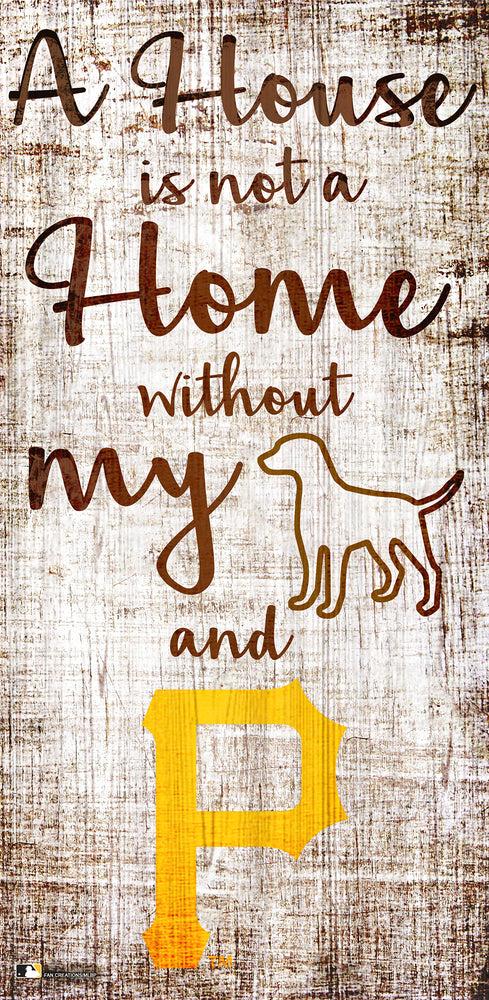 Wholesale MLB0867-House Not Home 6x12 / M0867-Pittsburgh Pirates