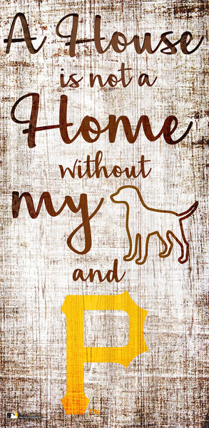 Wholesale MLB0867-House Not Home 6x12 / M0867-Pittsburgh Pirates
