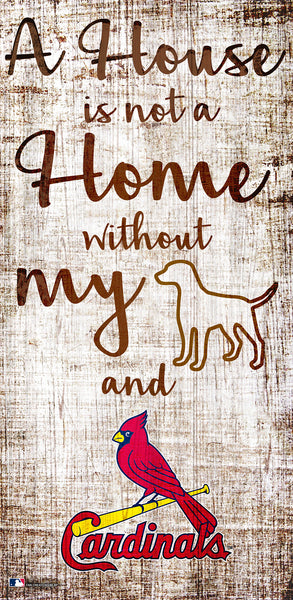 Wholesale MLB0867-House Not Home 6x12 / M0867-St. Louis Cardinals