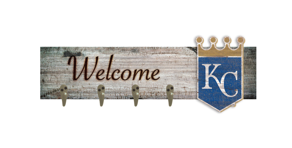 Wholesale MLB0873-Coat Hanger Welcome 6x24 / M0873-Kansas City Royals