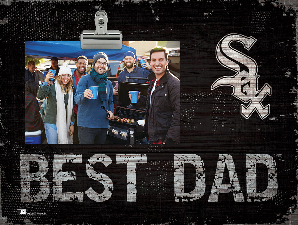 Wholesale MLB0893-Best Dad Frame / M0893-Chicago White Sox