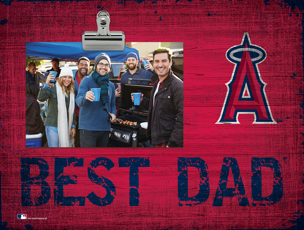 Wholesale MLB0893-Best Dad Frame / M0893-Los Angeles Angels