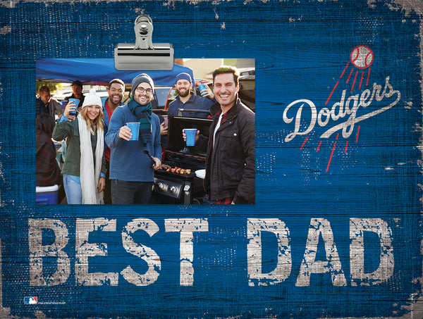 Wholesale MLB0893-Best Dad Frame / M0893-Los Angeles Dodgers