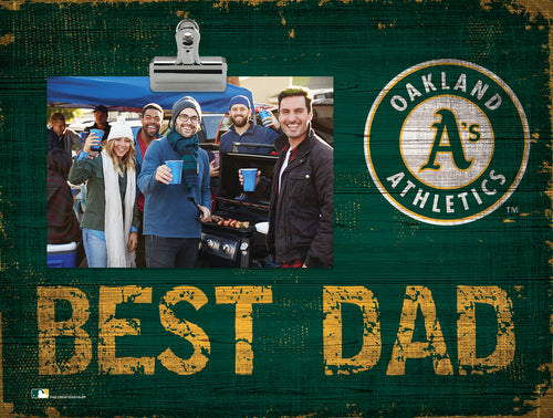 Wholesale MLB0893-Best Dad Frame / M0893-Oakland Athletics
