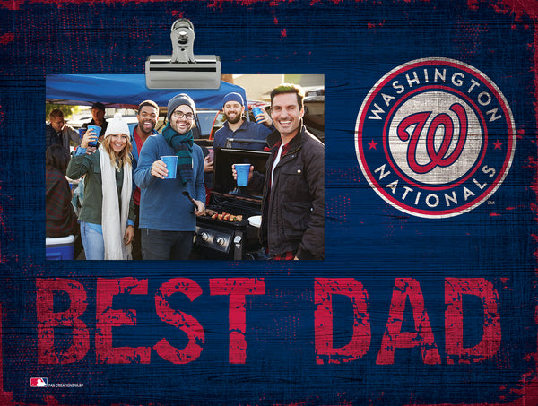 Wholesale MLB0893-Best Dad Frame / M0893-Washington Nationals