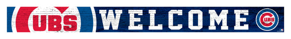 Wholesale MLB0909-Welcom Strip Sign 1.5x16 / M0909-Chicago Cubs