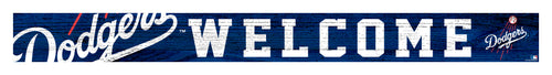 Wholesale MLB0909-Welcom Strip Sign 1.5x16 / M0909-Los Angeles Dodgers