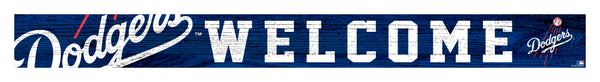 Wholesale MLB0909-Welcom Strip Sign 1.5x16 / M0909-Los Angeles Dodgers
