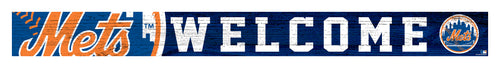 Wholesale MLB0909-Welcom Strip Sign 1.5x16 / M0909-New York Mets