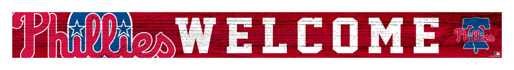 Wholesale MLB0909-Welcom Strip Sign 1.5x16 / M0909-Philadelphia Phillies