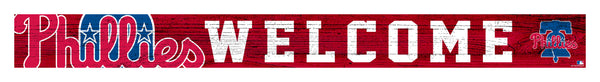 Wholesale MLB0909-Welcom Strip Sign 1.5x16 / M0909-Philadelphia Phillies