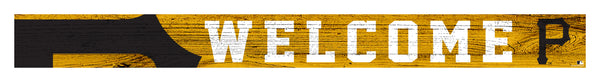 Wholesale MLB0909-Welcom Strip Sign 1.5x16 / M0909-Pittsburgh Pirates