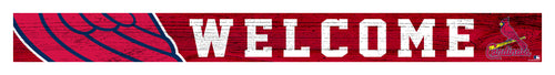 Wholesale MLB0909-Welcom Strip Sign 1.5x16 / M0909-St. Louis Cardinals